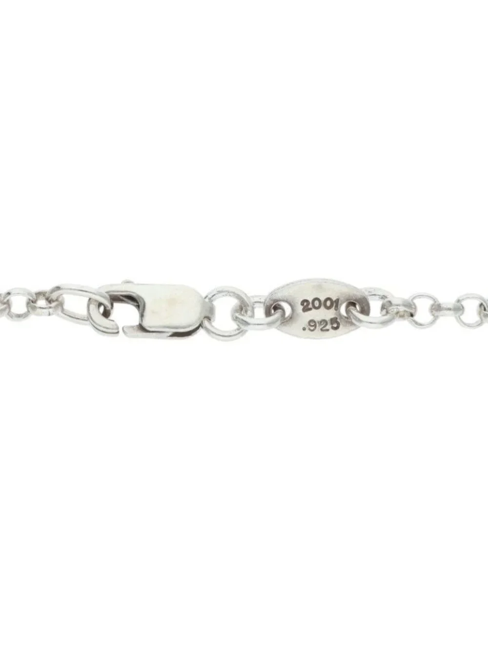 Chrome Hearts Neckchain Roll Chain Silver Necklace
